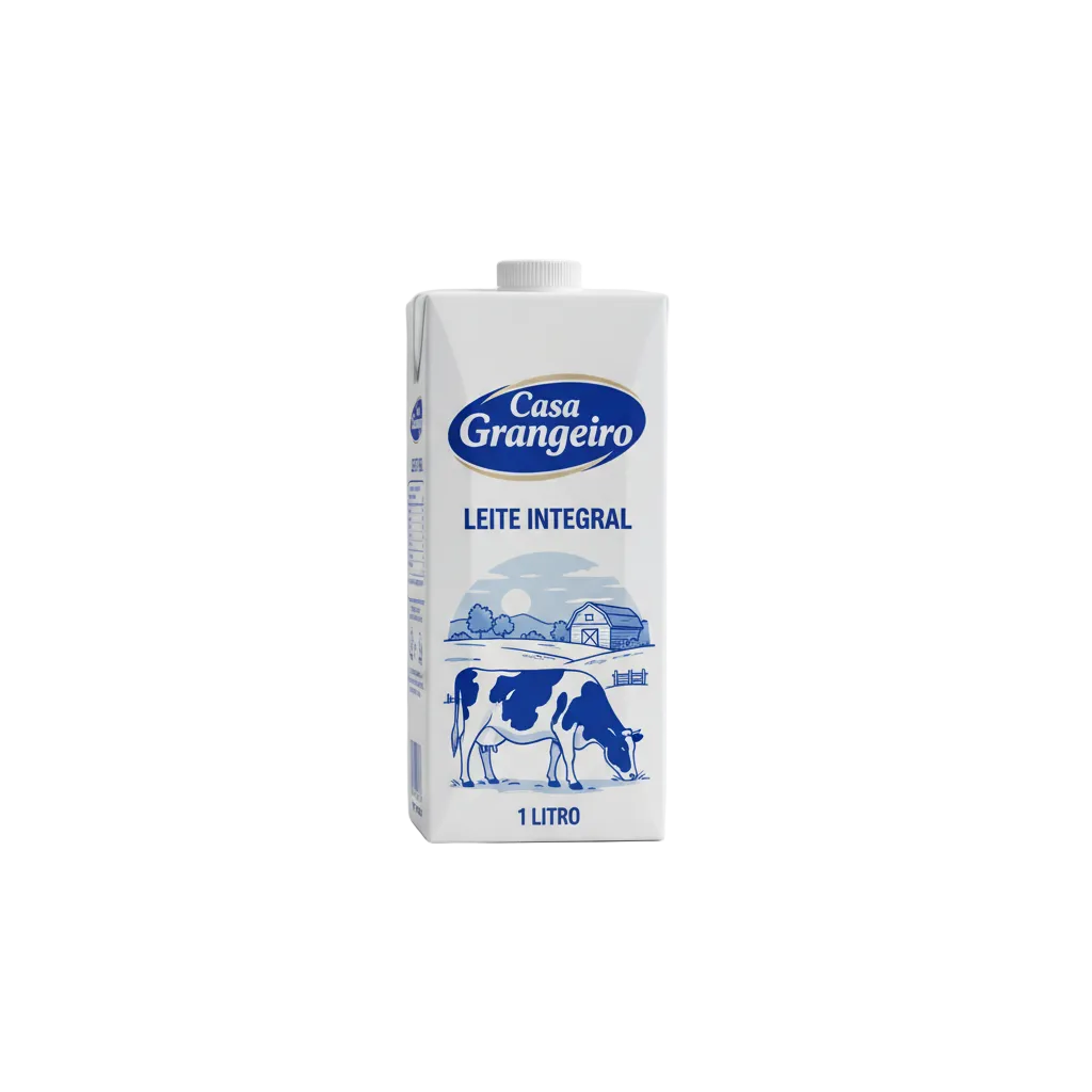 Leite integral 1L Casa Grangeiro