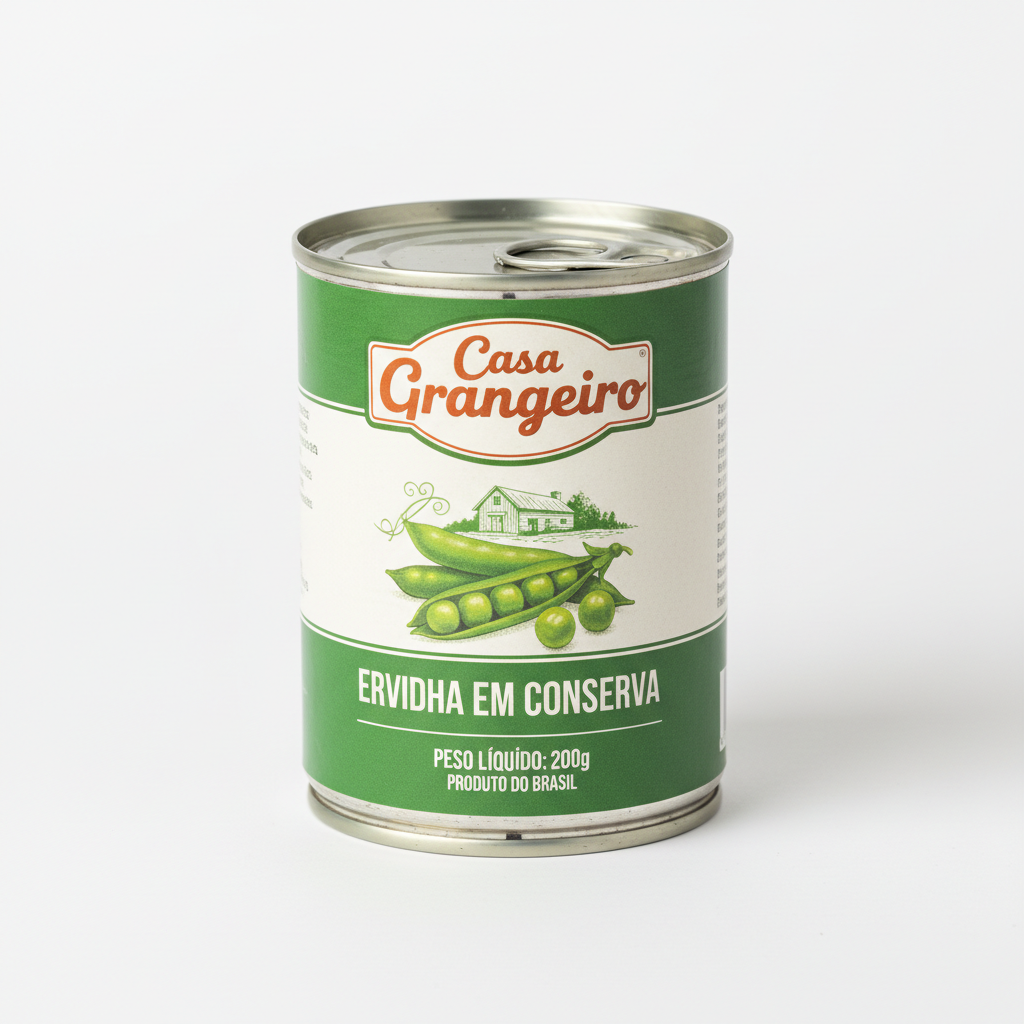 Ervilha em conserva Casa Grangeiro