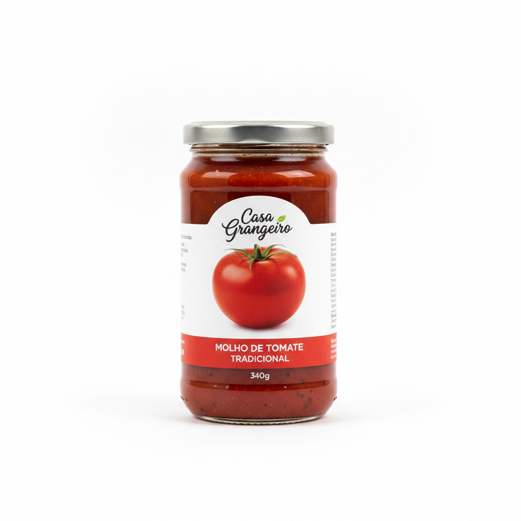 Molho de tomate 340g Casa Grangeiro