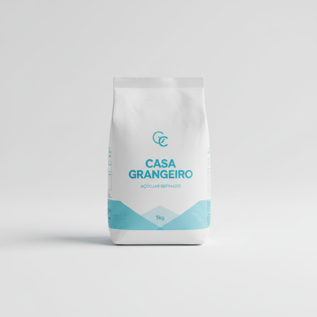 Açúcar refinado 1kg Casa Grangeiro