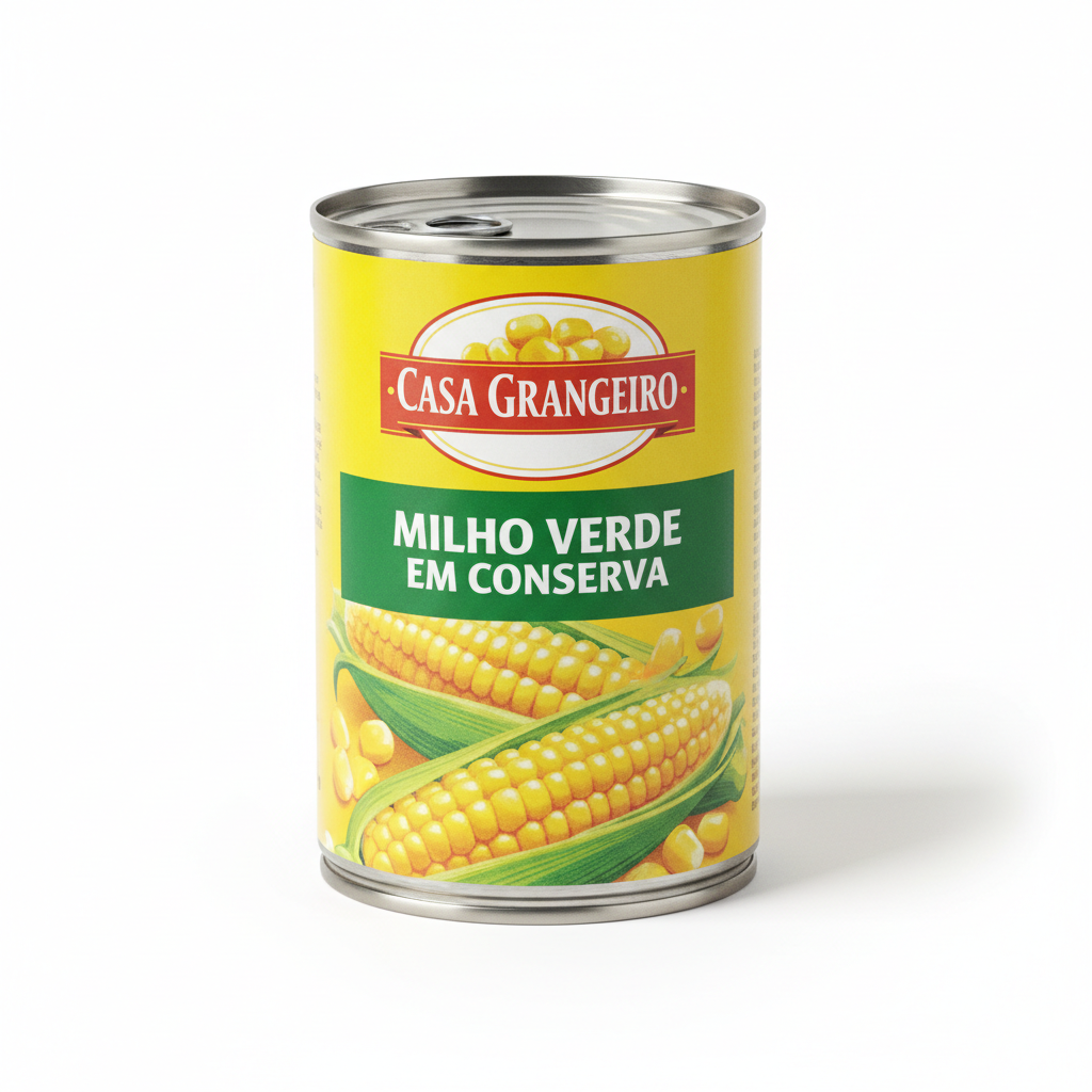 Milho verde em conserva Casa Grangeiro