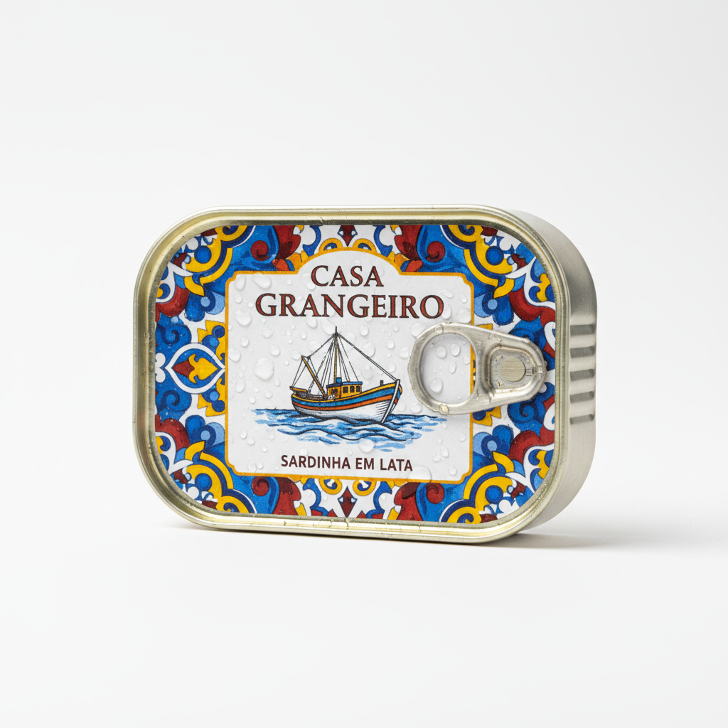 Sardinha em lata Casa Grangeiro