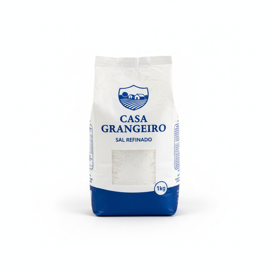 Sal refinado 1kg Casa Grangeiro