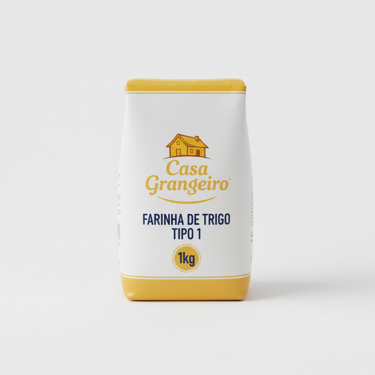 Farinha de trigo 1kg Casa Grangeiro